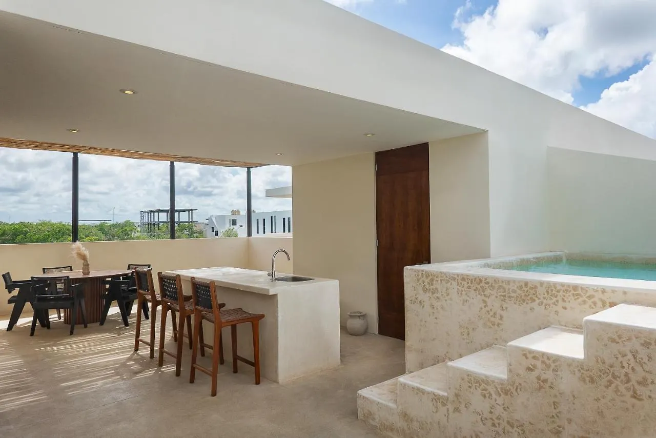 2 Bedbath Private Rooftop & Pool For 6 Tulum