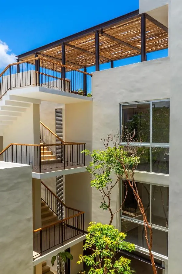 Apartment 2 Bedbath Private Rooftop & Pool For 6 Tulum