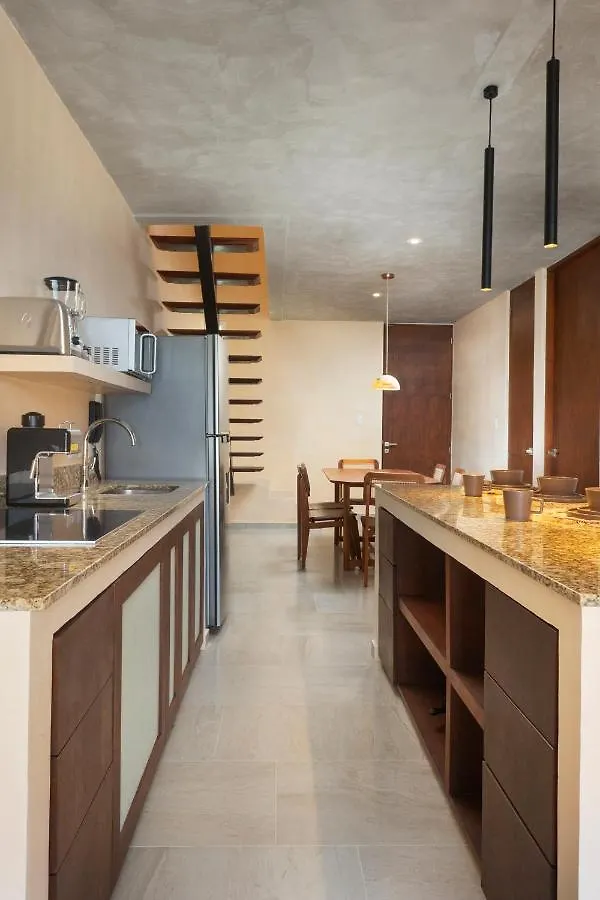 2 Bedbath Private Rooftop & Pool For 6 Tulum Apartment